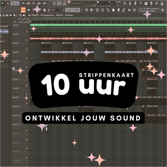 10-Uur Strippenkaart – 1-op-1 Beatcoaching via Discord