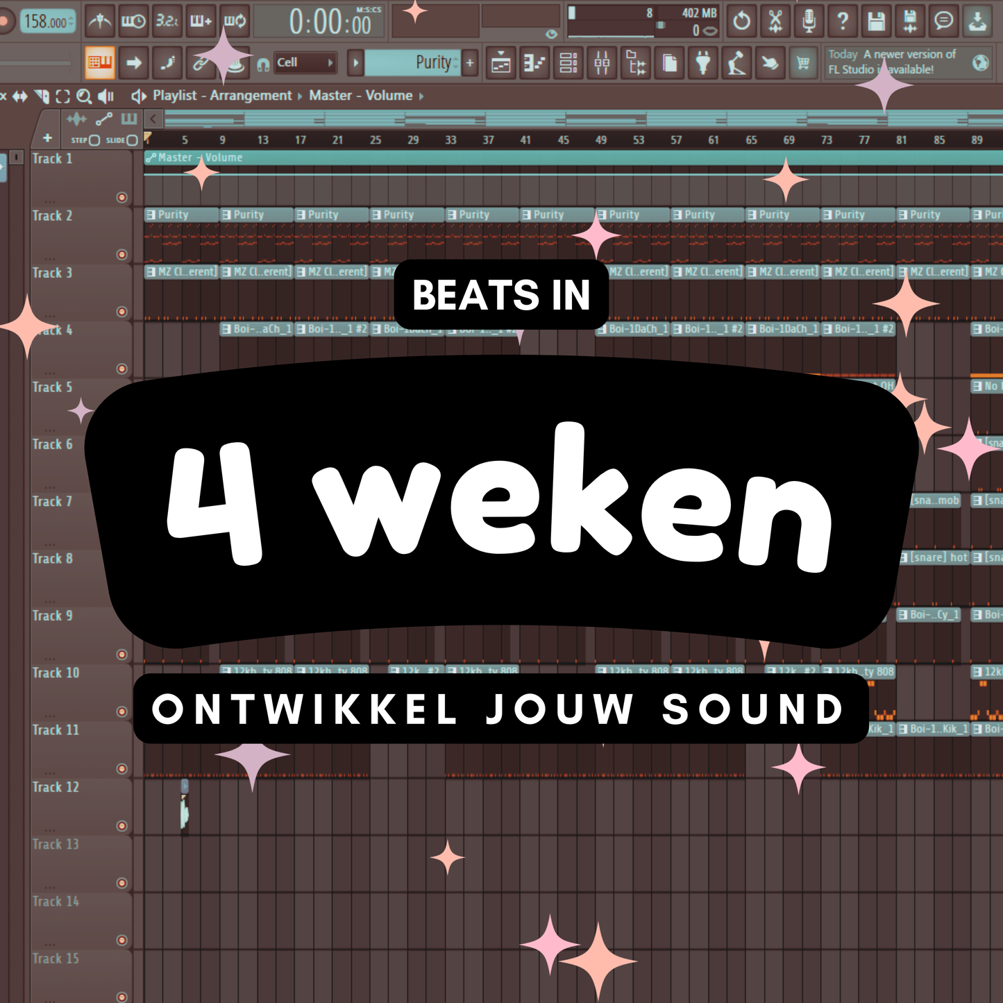 Leer Beats Maken in 4 Weken – 1-op-1 Video Beatcursus via Discord